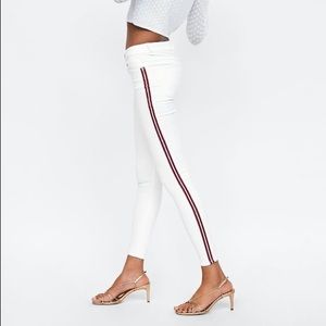 Jeans With Side Stripes